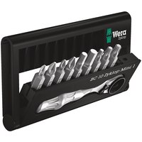 Wera Bit-Check 10 Zyklop Mini 1 - Cacciavite a cricchetto con set di inserti