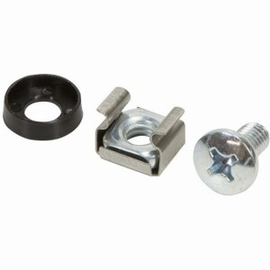 LogiLink cage nuts (M6) - silver
