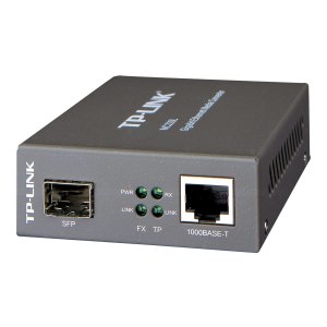 TP-LINK MC220L - Medienkonverter - GigE - 1000Base-LX, 1000Base-SX, 1000Base-LH - RJ-45 / SFP (mini-GBIC)