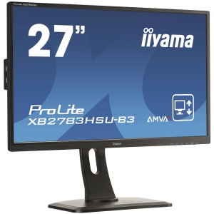 Monitor Tischhalterung VESA 100x100 drehbar für iiyama 27" G2730HSU-B1 