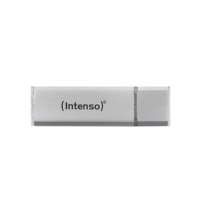 Intenso Alu Line - 4 GB - USB Type-A - 2.0 - 28 MB/s - Cap - Silver