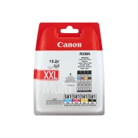 Canon CLI-581XXL Multipack - Inchiostro a base di pigmento - 11,7 ml - 11,7 ml - Confezione multipla