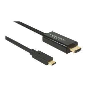 Delock 85259 - 2 m - USB C - HDMI - Maschio - Maschio - Oro