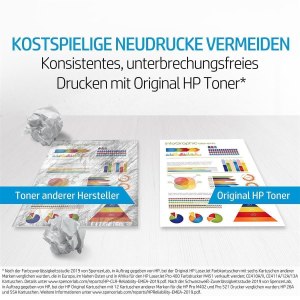 HP 410X - 3er-Pack - Hohe Ergiebigkeit - Gelb, Cyan, Magenta - Original - LaserJet - Tonerpatrone (CF252XM)