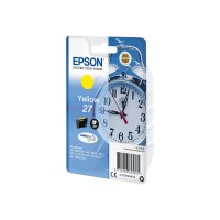 Epson Alarm clock Cartuccia Sveglia Giallo Inchiostri DURABrite Ultra 27 - Resa standard - Inchiostro a base di pigmento - 3,6 ml - 300 pagine - 1 pz