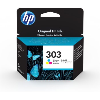 HP 303 Cyan/Magenta/Yellow Original Ink Cartridge