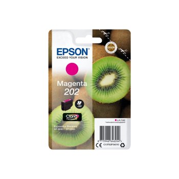 Epson Kiwi Singlepack Magenta 202 Claria Premium Ink - Rendimiento estándar - Tinta a base de pigmentos - 4,1 ml - 300 páginas - 1 pieza(s)
