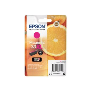 Epson Oranges Singlepack Magenta 33XL Claria Premium Ink - High (XL) Yield - Pigment-based ink - 8.9 ml - 650 pages - 1 pc(s)