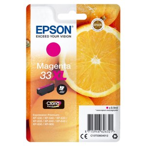 Epson Oranges Singlepack Magenta 33XL Claria Premium Ink...