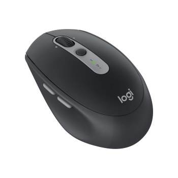 Logitech M590 Silent - Maus - Für Rechtshänder - optisch - 7 Tasten - kabellos - Bluetooth, 2.4 GHz - kabelloser Empfänger (USB)