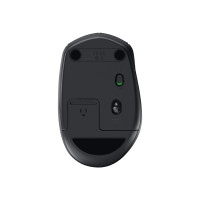 Logitech M590 Silent - Maus - Für Rechtshänder - optisch - 7 Tasten - kabellos - Bluetooth, 2.4 GHz - kabelloser Empfänger (USB)