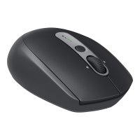 Logitech M590 Silent - Maus - Für Rechtshänder - optisch - 7 Tasten - kabellos - Bluetooth, 2.4 GHz - kabelloser Empfänger (USB)