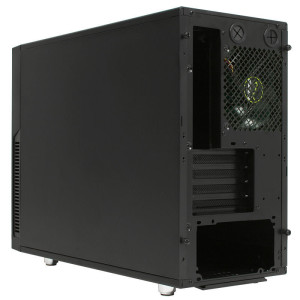 Nanoxia Deep Silence 4 - Tower - micro ATX - ohne Netzteil - Dark Black - USB/Audio