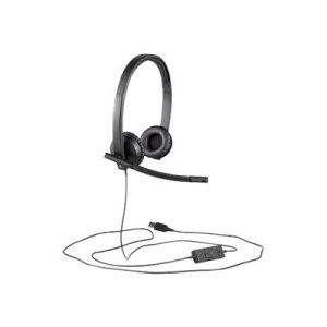 Logitech USB Headset H570e - Cuffia - Padiglione auricolare - Ufficio/Call center - Nero - Stereofonico - 79 dB