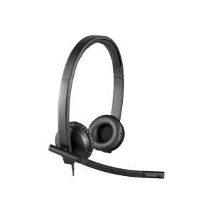 Logitech USB Headset H570e - Cuffia - Padiglione auricolare - Ufficio/Call center - Nero - Stereofonico - 79 dB