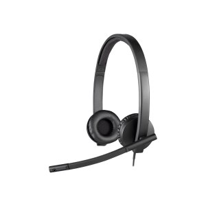 Logitech USB Headset H570e - Cuffia - Padiglione auricolare - Ufficio/Call center - Nero - Stereofonico - 79 dB