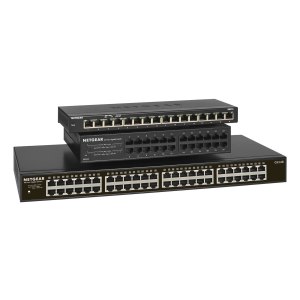 Netgear SOHO GS348 - Switch - unmanaged - 48 x 10/100/1000