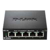 D-Link DES 105 - Switch - 5 x 10/100 - Desktop