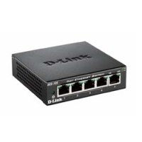 D-Link DES 105 - Switch - 5 x 10/100 - Desktop