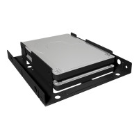 ICY BOX IB-AC643 - Gabbia HDD - Alluminio - Nero - 2.5" - 101 mm - 115 mm