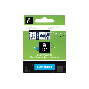 Dymo D1 - Self-adhesive - blue on white