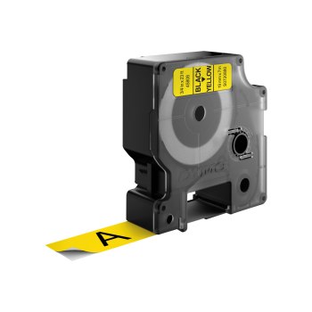 Dymo D1 - Self-adhesive - black on yellow