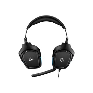 Logitech G G432 - Cuffia - Padiglione auricolare - Giocare - Nero - Blu - Stereofonico - Manopola