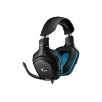 Logitech G G432 - Cuffia - Padiglione auricolare - Giocare - Nero - Blu - Stereofonico - Manopola