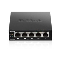 D-Link DGS 1005P - Switch - 5 x 10/100/1000 (4 PoE+)