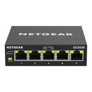 Netgear Plus GS305E - Switch - Smart - 5 x 10/100/1000