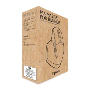 Logitech MX Master - Maus - Laser - 5 Tasten - kabellos - Bluetooth, 2.4 GHz - kabelloser Empfänger (USB)