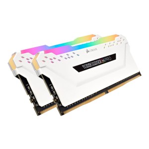 CORSAIR Vengeance RGB PRO - DDR4 - kit - 16 GB: 2 x 8 GB - DIMM 288-PIN - 3000 MHz / PC4-24000 - CL15 - 1.35 V - ungepuffert - non-ECC - weiß