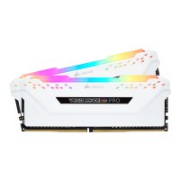 CORSAIR Vengeance RGB PRO - DDR4 - kit - 16 GB: 2 x 8 GB - DIMM 288-PIN - 3000 MHz / PC4-24000 - CL15 - 1.35 V - ungepuffert - non-ECC - weiß