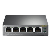 TP-LINK TL-SG1005P - Switch - unmanaged - 4 x 10/100/1000 (PoE)