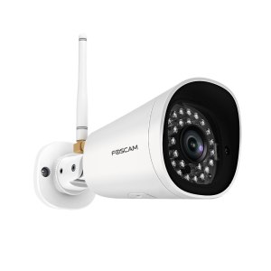 Foscam FI9902P - Netzwerk-Überwachungskamera - Außenbereich - wasserfest - Farbe (Tag&Nacht)