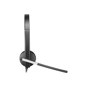 Logitech USB Headset Mono H650e - Cuffia - Padiglione auricolare - Ufficio/Call center - Nero - Grigio - Monofonico - Cablato