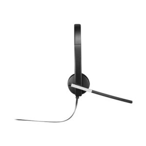 Logitech USB Headset Mono H650e - Cuffia - Padiglione auricolare - Ufficio/Call center - Nero - Grigio - Monofonico - Cablato