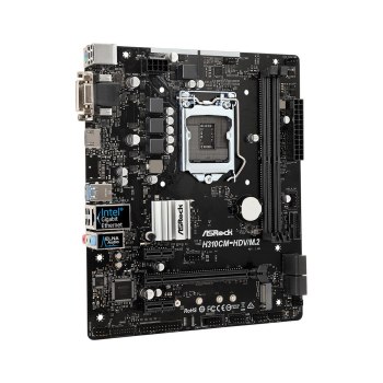 ASRock H310CM-HDV/M.2 - Intel - LGA 1151 (Socket H4) - DDR4-SDRAM - D