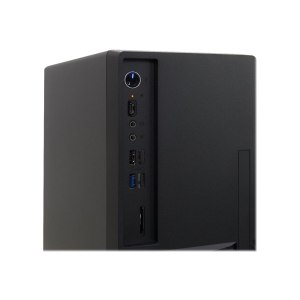 Inter-Tech S-703 - Desktop - PC - Acciaio - Nero - Mini-ATX,uATX - 11,5 cm