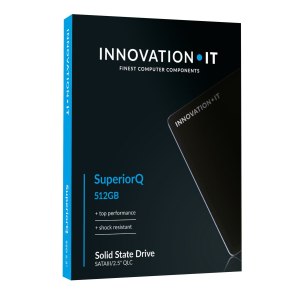 Innovation IT SSD 2.5" 512GB InnovationIT Black2 retail (QLC) 2.5" Serial ATA III