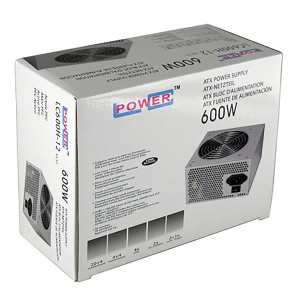 LC-Power LC600H-12 - 600 W - 600 W - 24 A - 20 A - 20 A -...