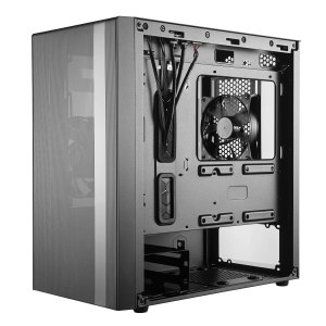 Cooler Master MasterBox NR400 - Mini Tower - PC - Nero - micro ATX - Mini-ITX - Plastica - Acciaio - Giocare