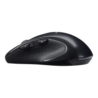 Logitech M510 - Maus - Für Rechtshänder - Laser - 5 Tasten - kabellos - 2.4 GHz - kabelloser Empfänger (USB)