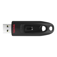 SanDisk Ultra - 128 GB - USB tipo A - 3.2 Gen 1 (3.1 Gen 1) - 100 MB/s - Lamina di scorrimento - Nero