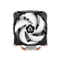 Arctic Freezer 7 X - Compact Multi-Compatible CPU Cooler - Cooling set - 9.2 cm - 300 RPM - 2000 RPM - 0.3 sone - Aluminium - Black - White