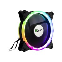 Inter-Tech Argus RS-04 RGB - Gehäuselüfter - 120 mm (Packung mit 3)