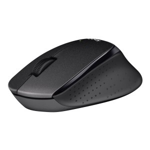 Logitech M330 SILENT PLUS - Maus - 3 Tasten - kabellos - 2.4 GHz - kabelloser Empfänger (USB)