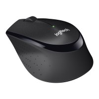 Logitech M330 SILENT PLUS - Maus - 3 Tasten - kabellos - 2.4 GHz - kabelloser Empfänger (USB)