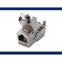 DIGITUS CAT 6A Keystone Module, shielded, toolfree