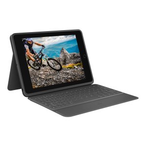 Logitech Rugged Folio - QWERTZ - Tedesco - 1,8 cm - 1,2 mm - Apple - iPad (7th Gen)